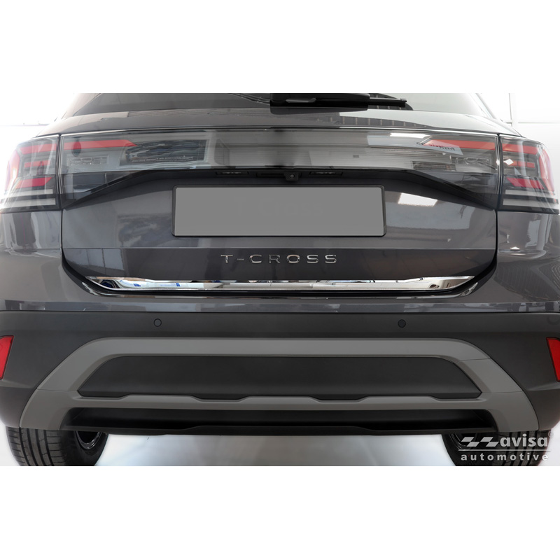 Avisa Chroom RVS Kofferbak Sierlijst  Volkswagen T-Cross 2019-2024 & Facelift 2024-