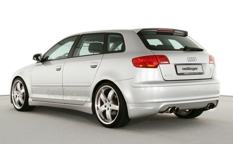 Einddemper Audi A3 8P Sportback 2.0 TFSI Duplex Oetinger