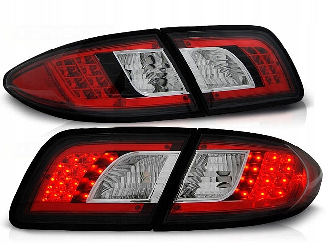 Luces traseras mazda6 4/5 door led cromoe negro
