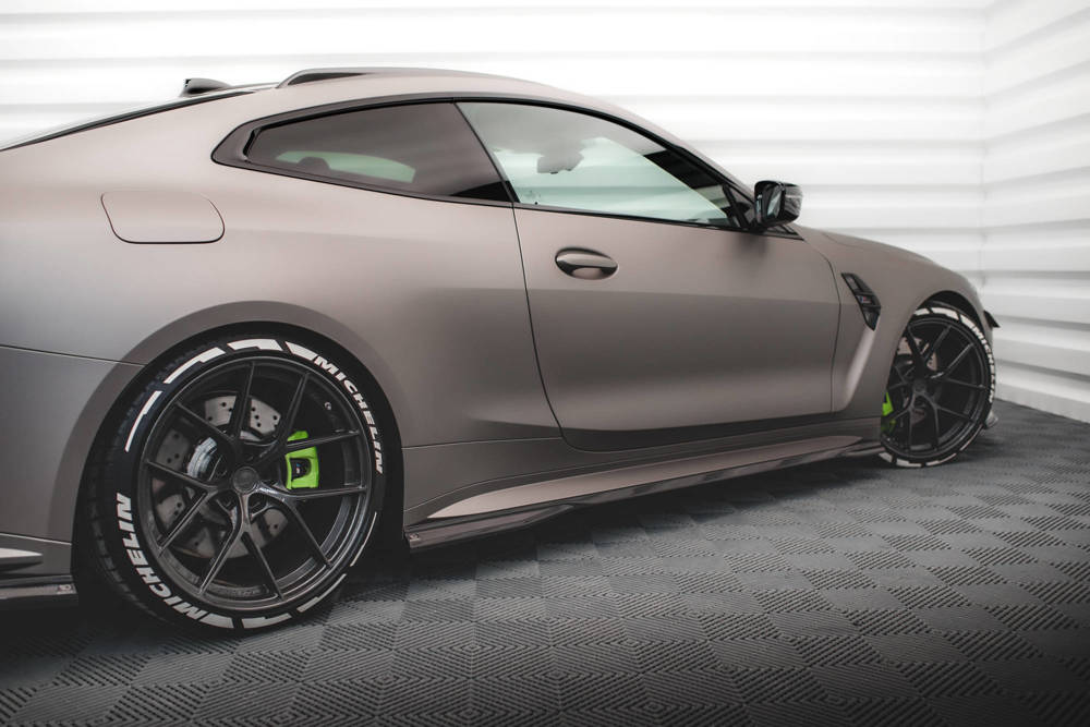 Zijskirts BMW M4 G82 Maxton Carbon