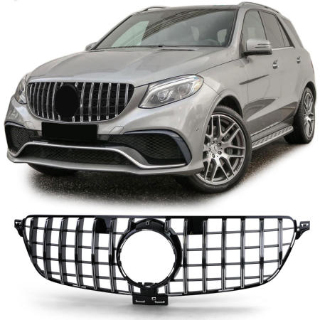 Grill Mercedes GLE W166 SUV (15-18) GT-R Panamericana Design Chroom