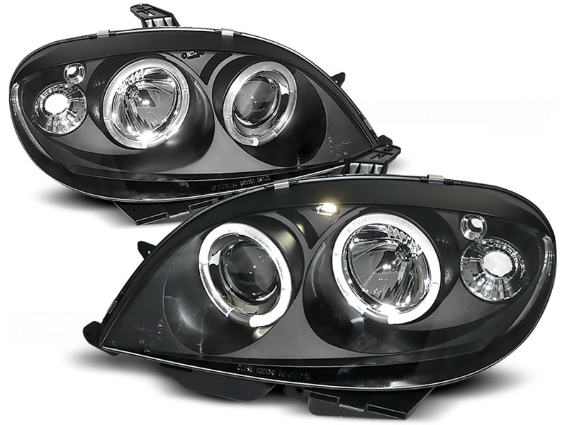 Faros Citroen Saxo 00-.. Angel Eyes negro