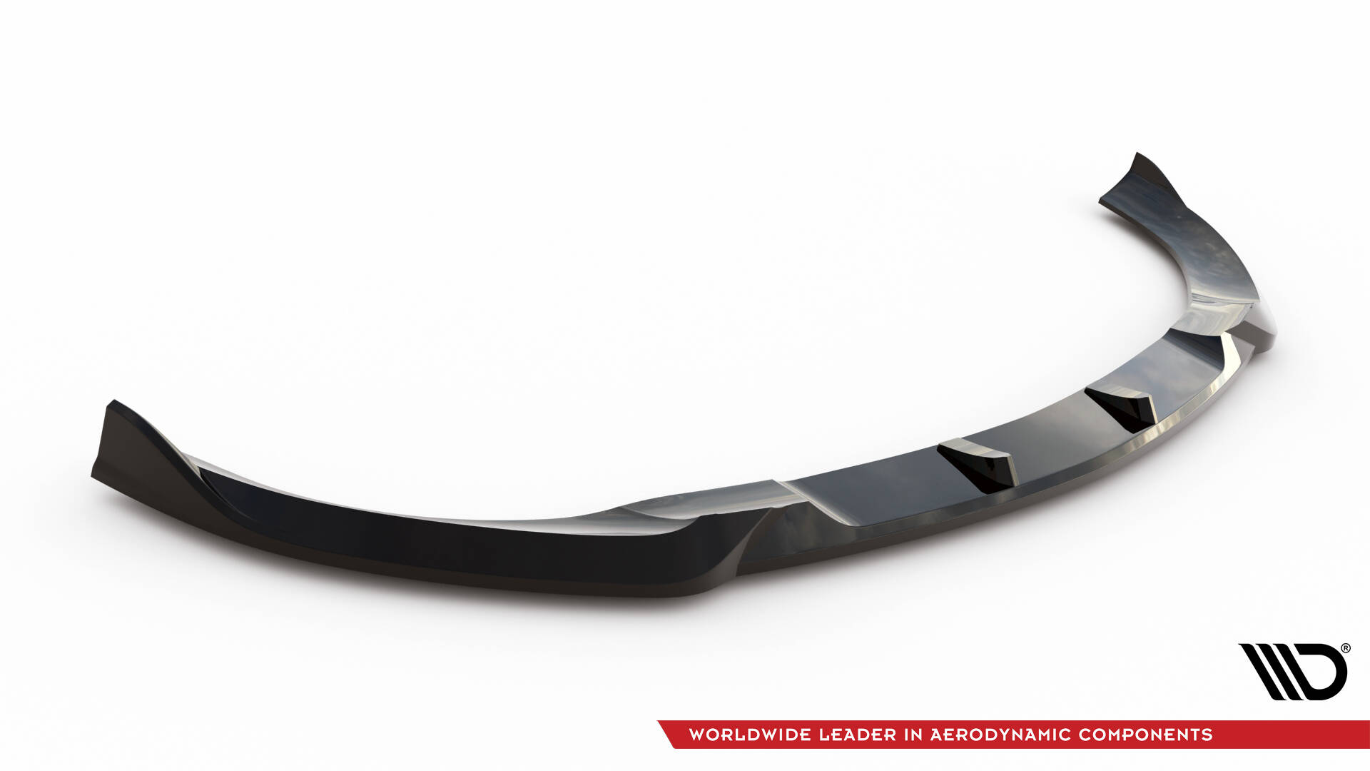 Voorspoiler V.2 Mercedes-Benz CLE AMG-Line C236 Maxton Glanzend zwart