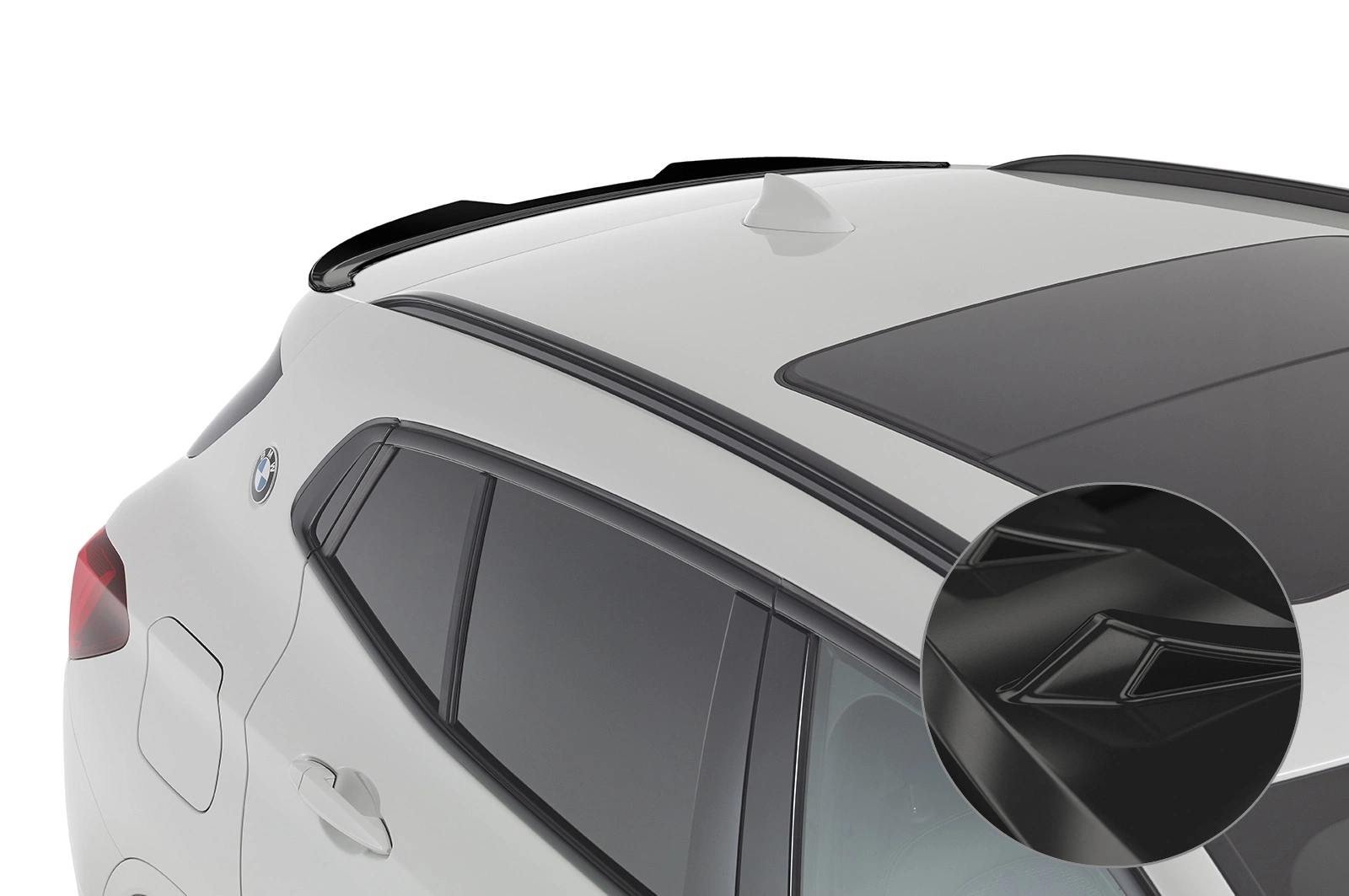 Achterspoiler BMW X2 F39 Glans Zwart van CSR Automotive (2018-)