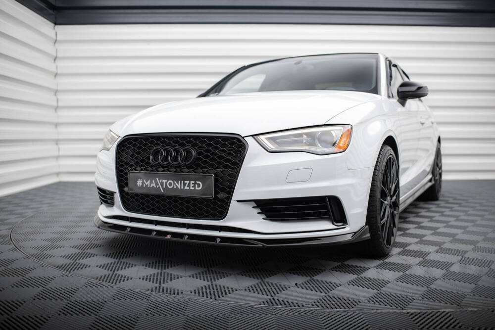 Voorspoiler V.1 Audi A3 Sedan 8v