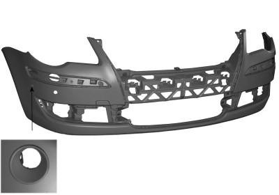 voorbumper, in primer, PDC VW Touran, 2006-2010