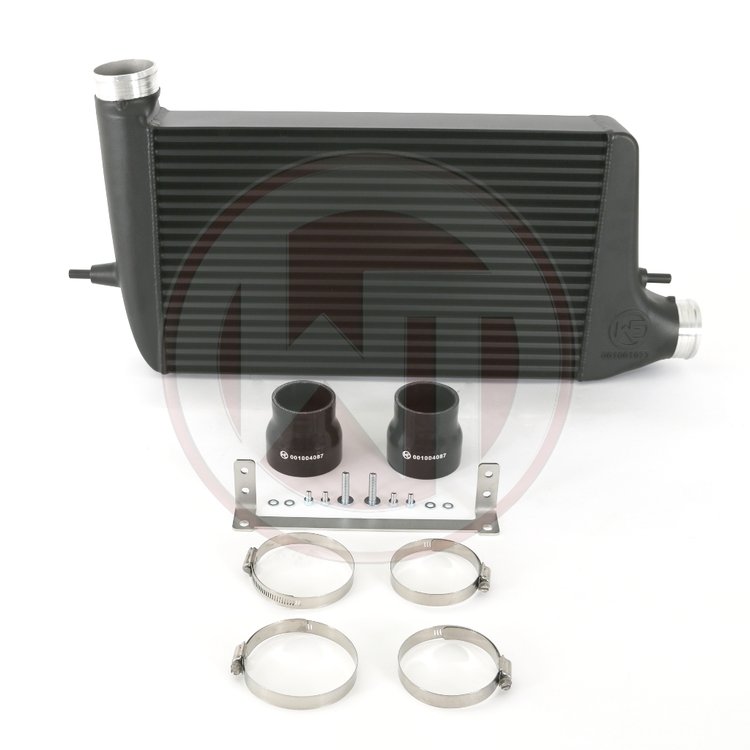 Intercooler Mitsubishi Evo X met 2.5 inch aansluiting Wagner Competition kit