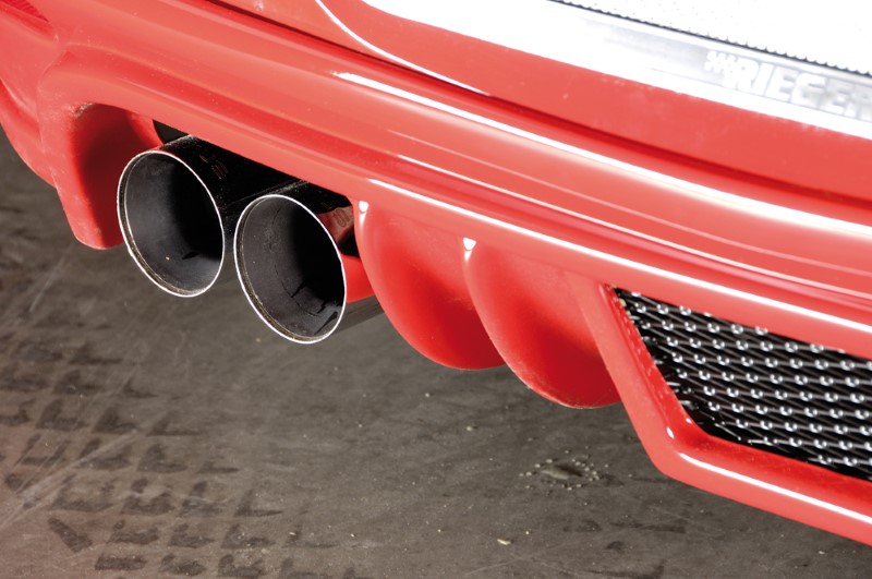 Achteraanzet Opel Astra H GTC Rieger(inclusief gaas)