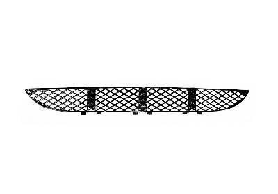 voorbumpergrille, midden, zwart Mercedes E klasse, W210, 1999-20