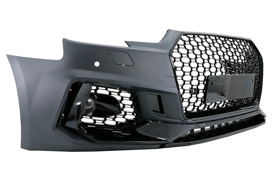 Voorbumper Audi A4 B9 2015-2019 RS4 Look Zwart