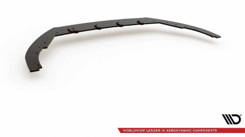 Voorspoiler Ford Focus ST / ST-Line Mk4 (Racing) Glanzend Zwart