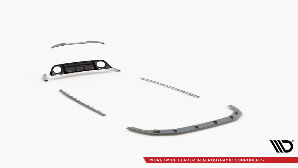 Set Carbon Splitters Audi RS3 8y Sedan