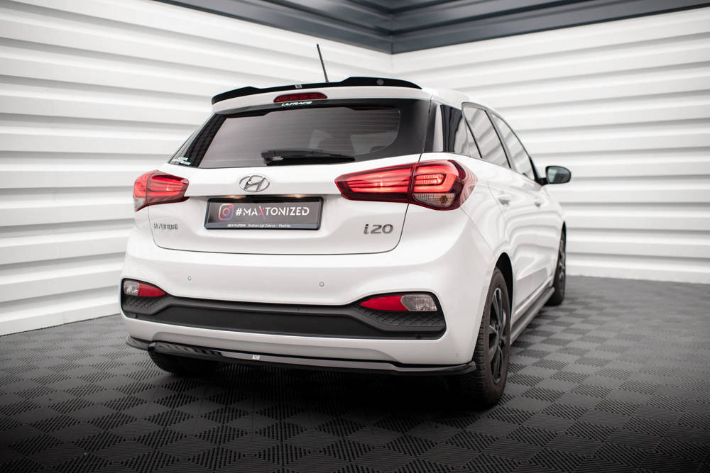 Spoiler Hyundai I20 FL 2018 - 2020 Maxton Glans Zwart