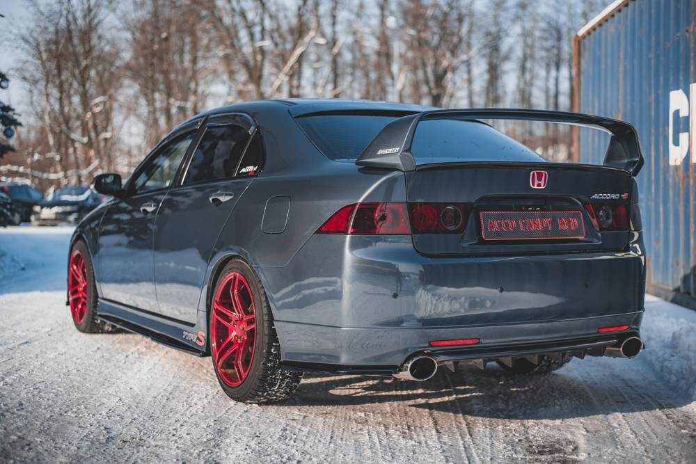 Rear diffusser splitters V.2 Honda Accord MK7 Type S Maxton
