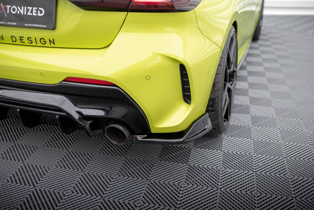 Zijdiffuser V.8 BMW 1 Serie M Pakket / M135i F40 Maxton Glans Zwart