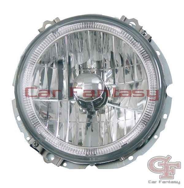 Faros VW Golf I Angel Eyes cromo