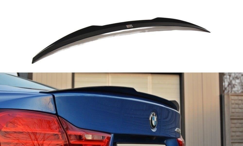 Achterspoiler Cap BMW 4 Serie F32 Gloss Black Maxton