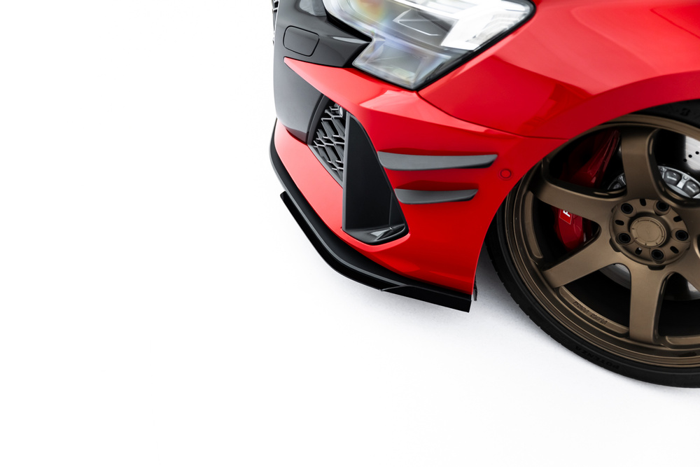 Street Pro Voorspoiler + Flaps Audi RS3 Sedan 8Y Facelift
