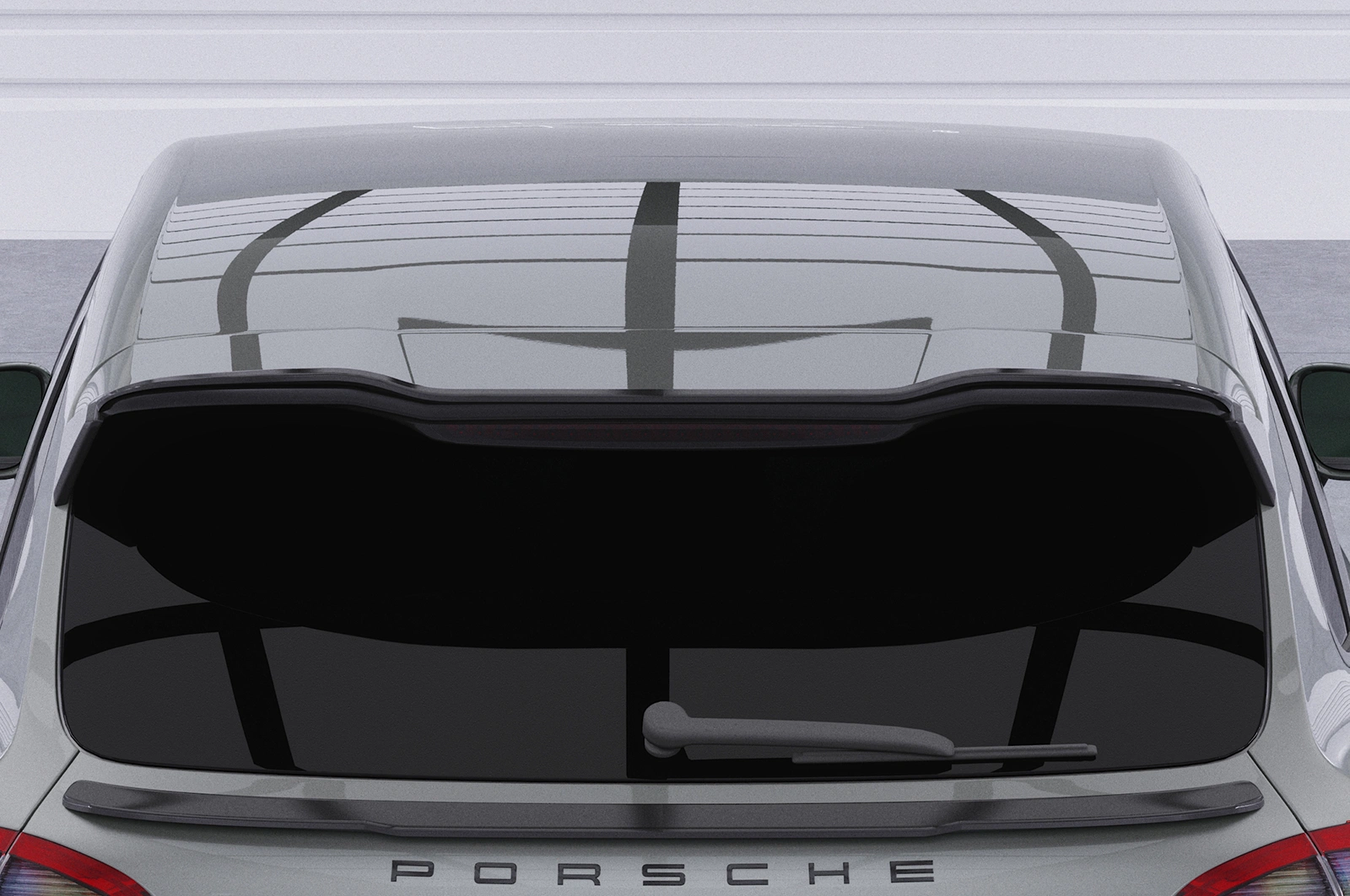 Achterspoiler Porsche Cayenne Typ 92A Glans Zwart 2010-2015 (voor Facelift) – CSR Automotive