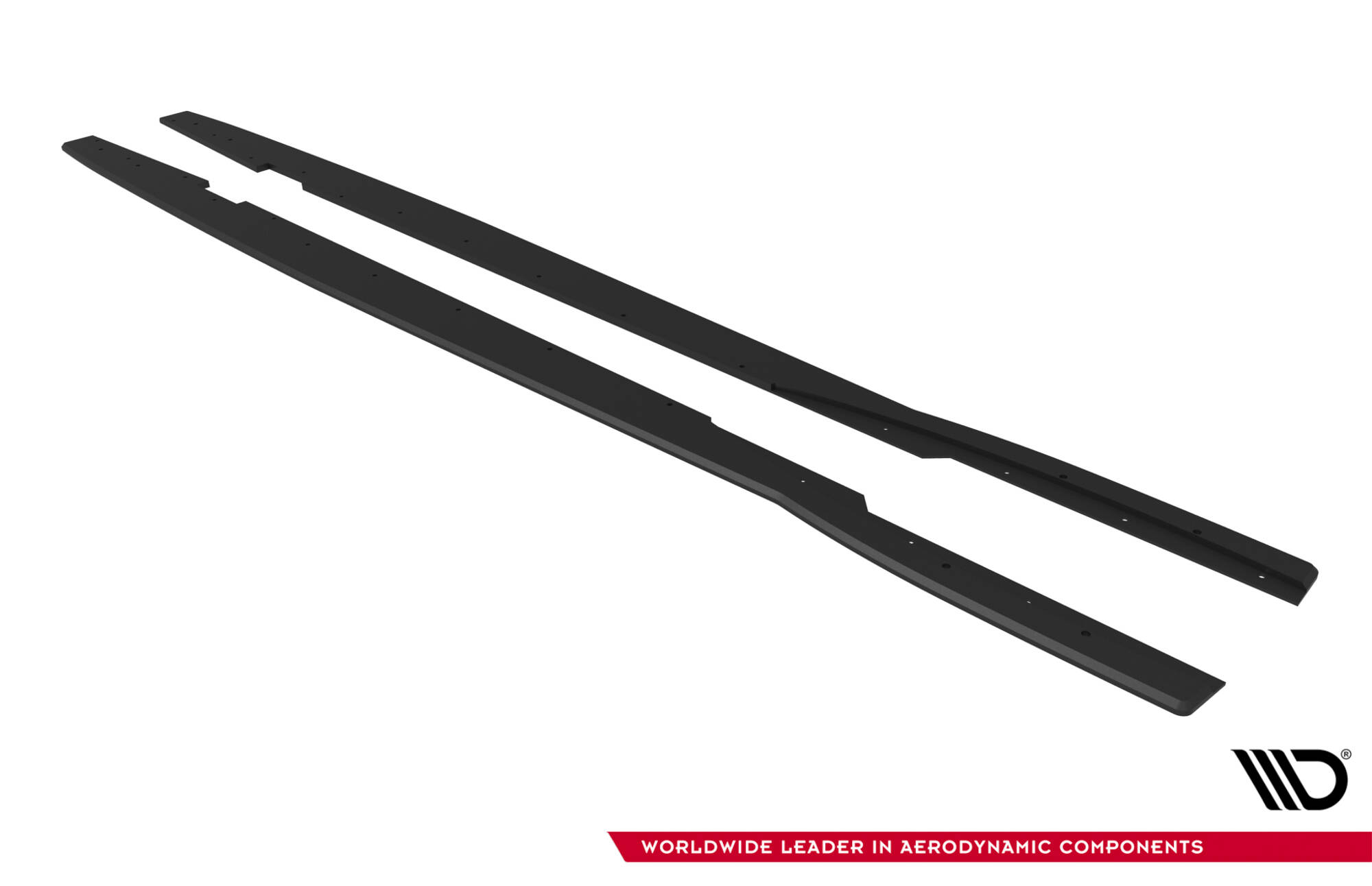 Street Pro Zijskirts Ford Focus ST MK3 Facelift Maxton Glanzend zwart