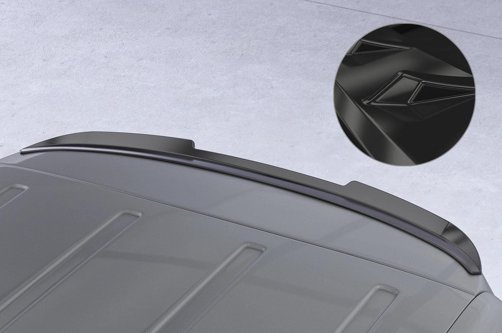 Achterspoiler VW Caddy 4 (Typ SA) Glans Zwart – CSR Automotive