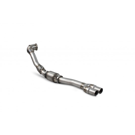 Audi RS3 8V Saloon / Sedan 17 - 18 Non-GPF Model Downpipe with a high flow sports catalyst