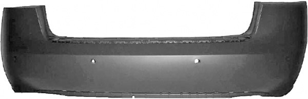 AchterBumper Audi A4 8E 04-07 SPUITBAAR