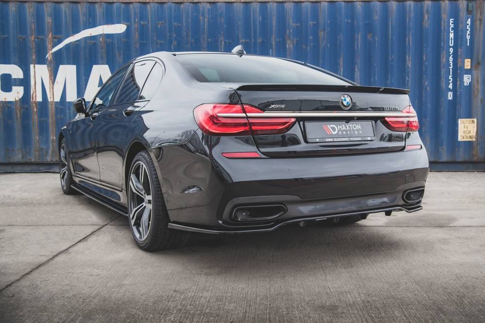 Diffuser V.2 BMW 7-Serie G11 M Pakket Maxton Glans Zwart