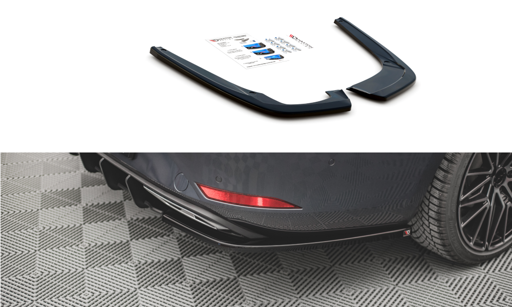 Zijdiffuser Seat Leon ST FR MK4 Glans Zwart