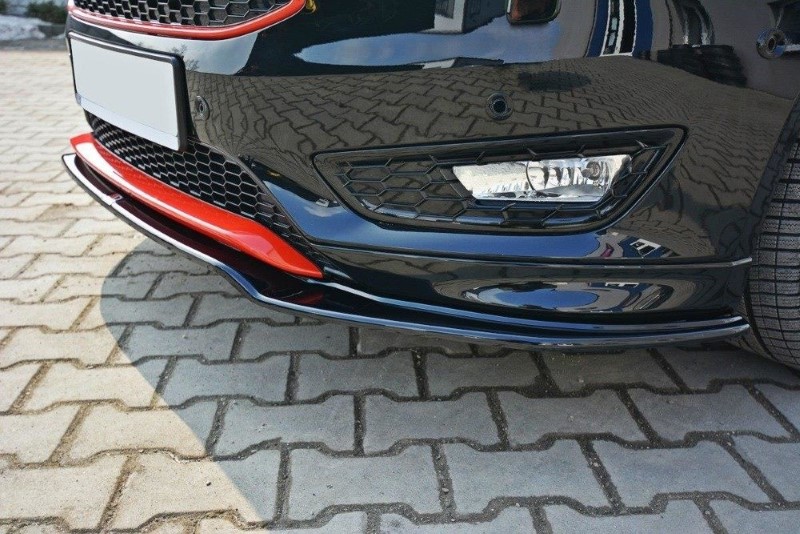Voorspoiler Ford Focus ST-Line Mk3 FL V.2 Glanzend Zwart