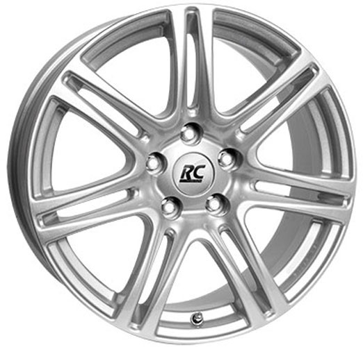 RC Design RC28 7,5x17 5x112 ET54 zilver Velgen