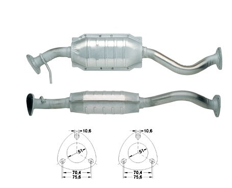 Opel CORSA A 1.3i 1297 cc 44 Kw / 60 cv C1.3N Magnaflow CAT Bouw