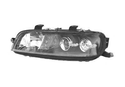 koplamp, H7+H7+H3, elektr verstelb, links,-06/2001 Fiat Punto, 1