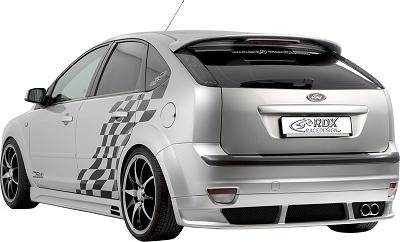 Achterskirt RDX Ford Focus II 05-2008 excl. ST/Wagon