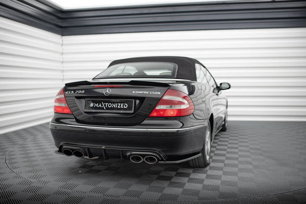 Zijdiffusers V.2 Mercedes-Benz CLK W209 2002 - 2005 Maxton Glans Zwart