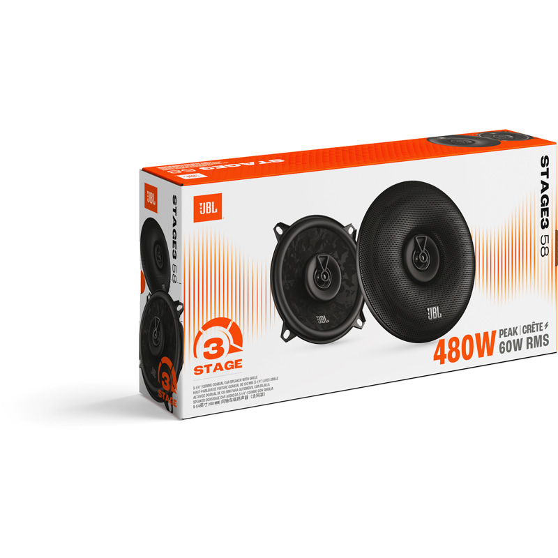 JBL Stage 3 Gen2 58 5.25'' (13cm) 480Watt Coaxial Speakerset