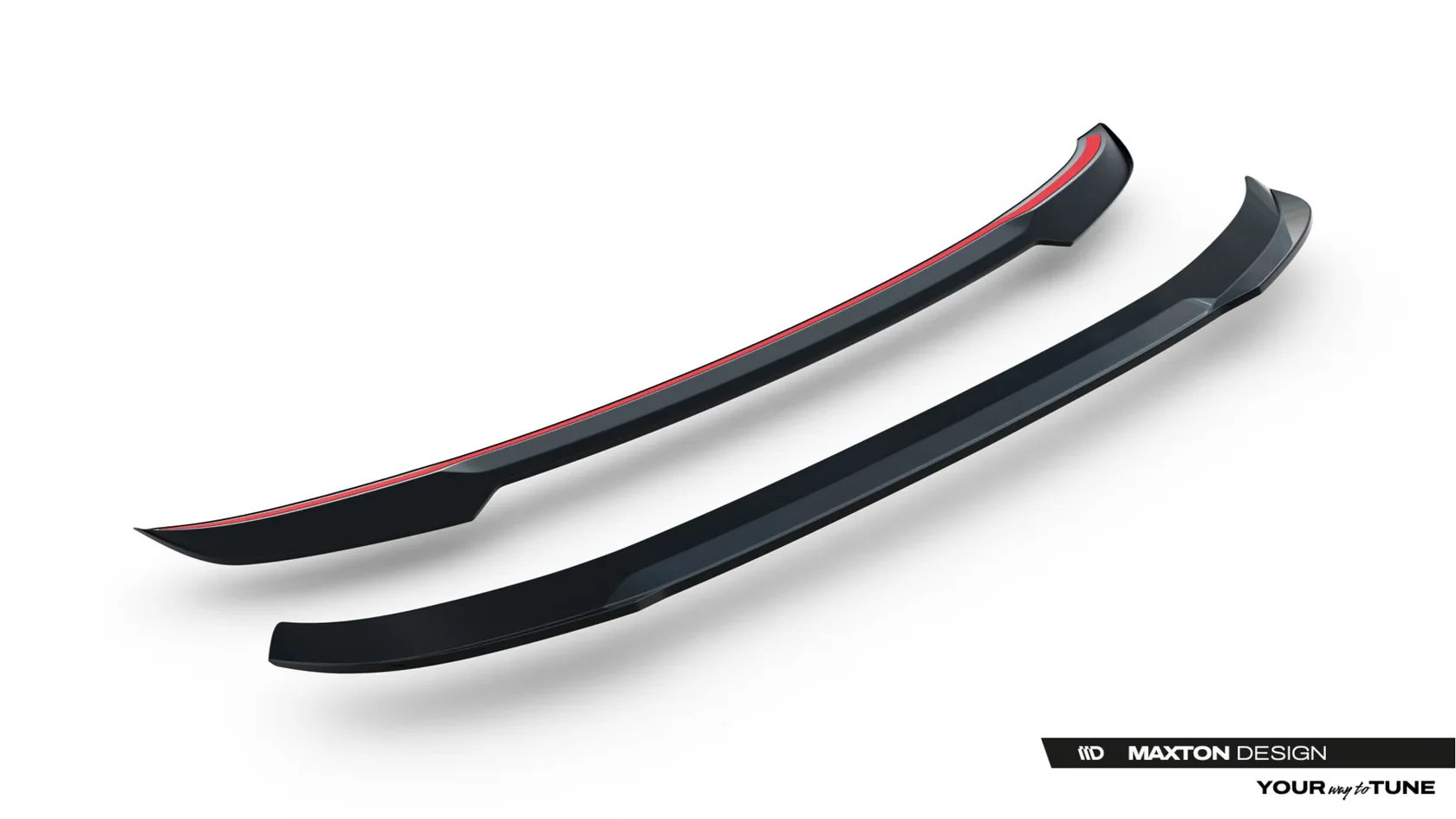 Hoge Spoiler Cap Alfa Romeo Junior Mk1 Maxton Glans Zwart