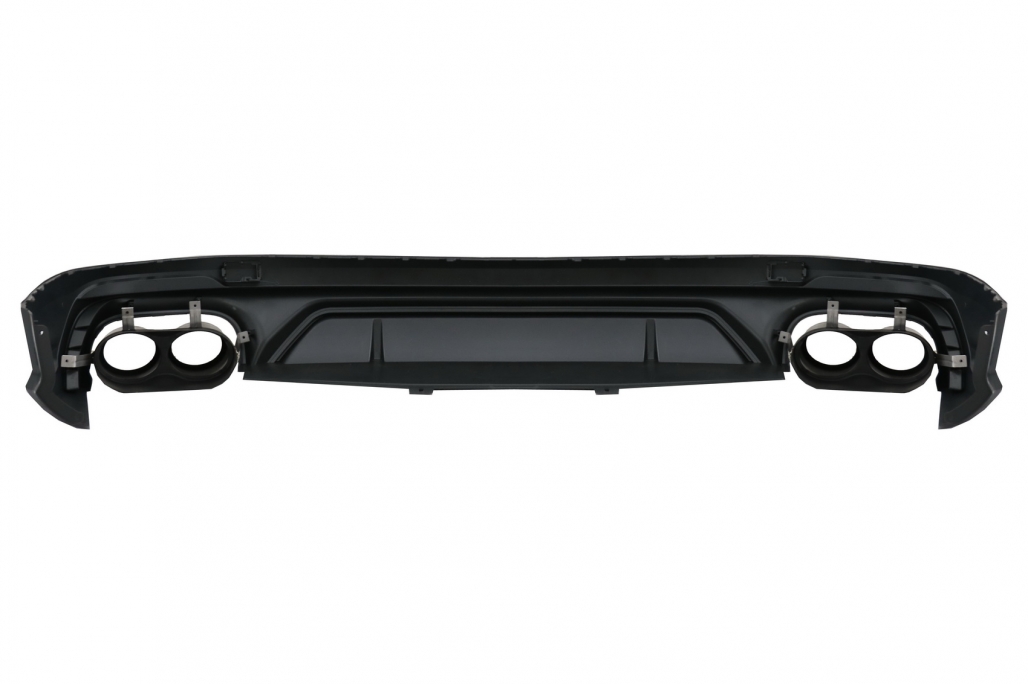 Diffuser SQ5 look Audi Q5 SUV FY S-Line (2017-2021) Zwart