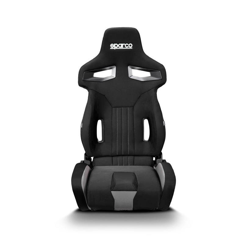 Sparco Sportstoel R333 - Zwart/Grijs - Verstelbaar