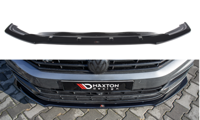 Voorspoiler VW Passat R-Line B8 Glans Zwart
