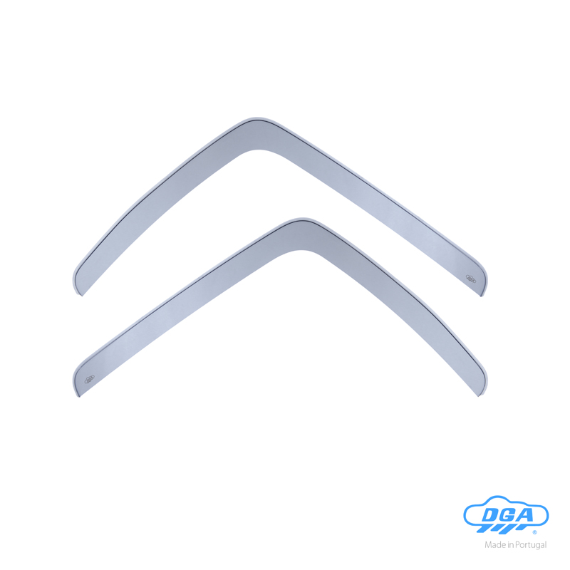 DGA Zijwindschermen  Mercedes Actros 2012- & Antos/Arocs (FD) 2013- & Actro/E-Actro 5G MP5 2024- (2-delig)