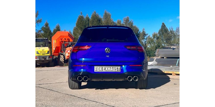 Sierstukken Volkswagen Golf 8 R 2x100 type 25 voor Originele Demper