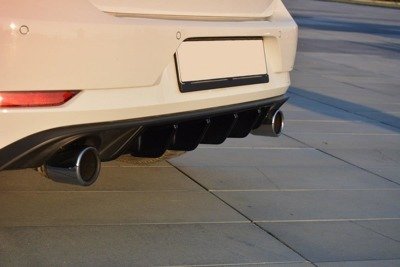 Diffuser VW Golf 7.5 GTI Facelift Glans Zwart
