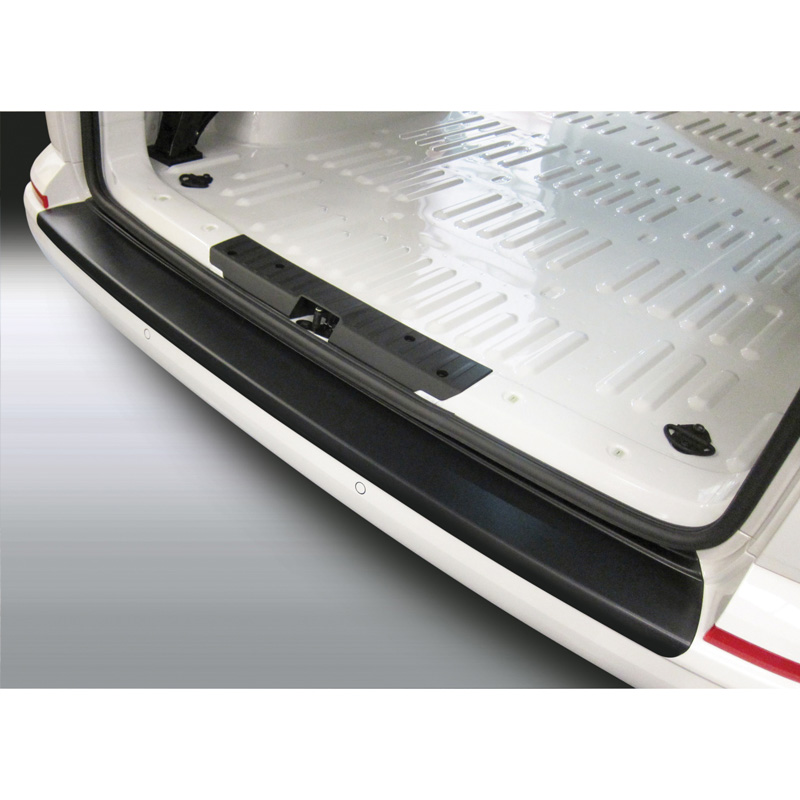 ABS Achterbumper beschermlijst  Volkswagen Transporter T6 Caravelle/Multivan 9/2015- met achterklep Zwart
