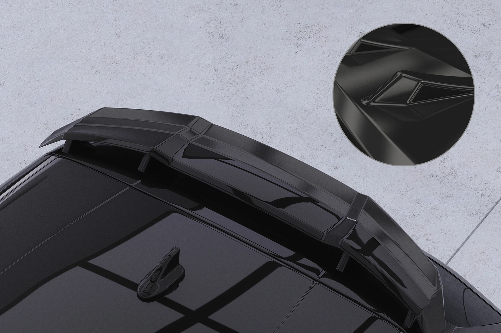 Achterspoiler Hyundai I20 (BC3) N / N-Performance glans zwart