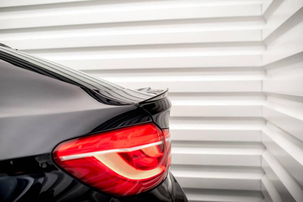 Spoiler BMW X6 M pakket F16 Maxton Glans Zwart