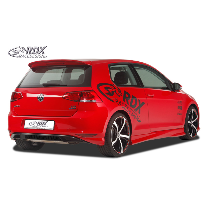 Achterskirt 'Diffusor'  Volkswagen Golf VII HB 3/5-deurs 2012- 'GTI-Look' excl. GTi/GTD (PUR)