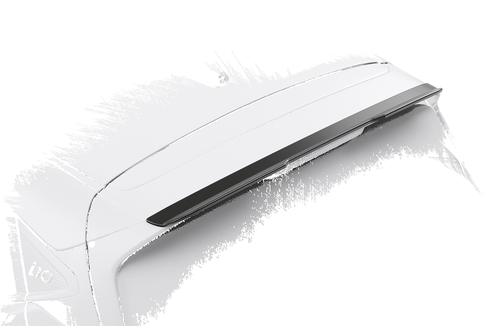 Achterspoiler Hyundai i10 (3e Gen.) Glans Zwart 2019 – CSR Automotive