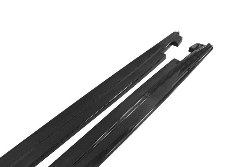 Zijskirts Diffusers BMW M6 E63 Glanzend Zwart