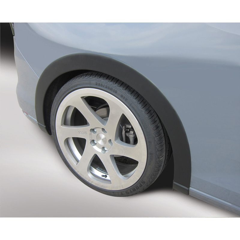RGM Spatbordverbreders  Volkswagen Caddy V Maxi 2020- Lange wielbasis - dubbele schuifdeur - Zwart